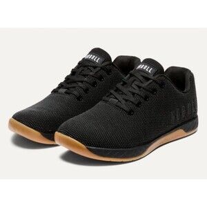NOBULL Black Knit Athletic Shoes with Gum Sole